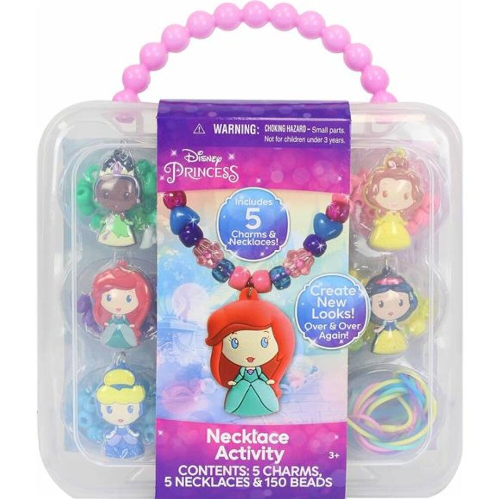 DISNEY PRINCESS NECKLACE ACTIVITY SET